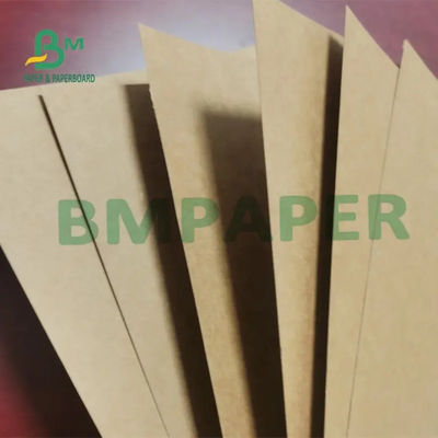 papel de embalagem de saco 350g Unbleached, papel de embalagem industrial elástico de Brown