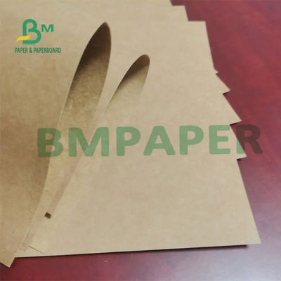 papel de embalagem de saco 350g Unbleached, papel de embalagem industrial elástico de Brown