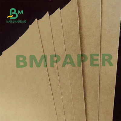 papel de embalagem de saco 350g Unbleached, papel de embalagem industrial elástico de Brown