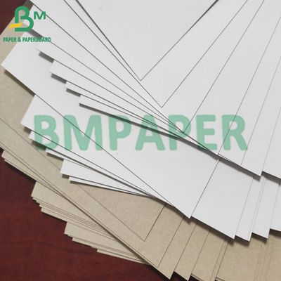 Grey Back que GD2 revestiu o papel de placa frente e verso reciclou a parte superior branca material da polpa