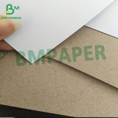 Grey Back que GD2 revestiu o papel de placa frente e verso reciclou a parte superior branca material da polpa