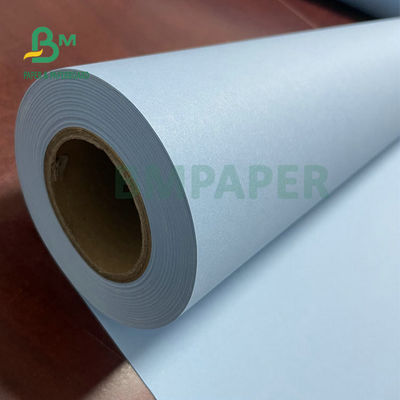 papel de ligação azul 20LB do CAD dos lados da largura 2 de 24inch 36inch para o projeto de engenharia