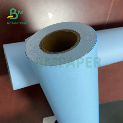 papel de ligação azul 20LB do CAD dos lados da largura 2 de 24inch 36inch para o projeto de engenharia