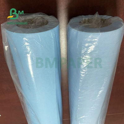 papel de ligação azul 20LB do CAD dos lados da largura 2 de 24inch 36inch para o projeto de engenharia