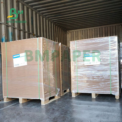 papel Unbleached do ofício de Brown escuro do saco 70gsm para os sacos industriais de grande resistência