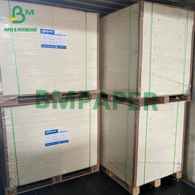 Cartão branco lateral da parte traseira de 16PTS 20PTS um Kraft para caixas 90 x 125cm