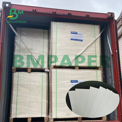 Espessura alta cartão branco descorado, papel de placa de FBB para embalar 300g 70 o × 100cm