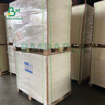 placa de papel do marfim SBS de 170gsm 190gsm C1S para Hangtags do vestuário 30 x 40 polegadas - brancura alta