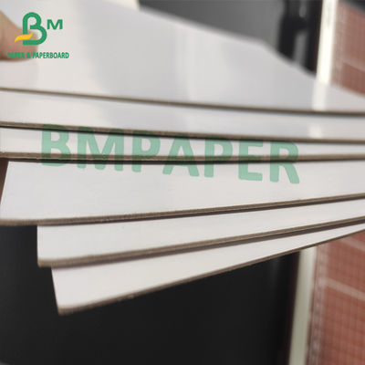 20pt 30 x 40&quot; Grey Back Duplex Board Glossy revestiu a parte superior branca