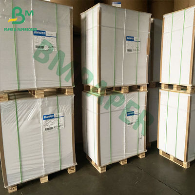 20pt 30 x 40&quot; Grey Back Duplex Board Glossy revestiu a parte superior branca