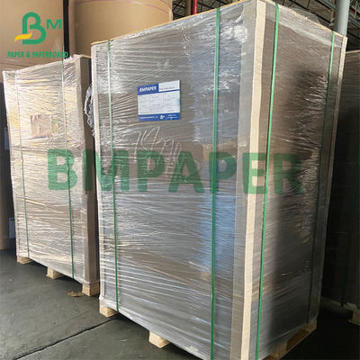 20pt 30 x 40&quot; Grey Back Duplex Board Glossy revestiu a parte superior branca