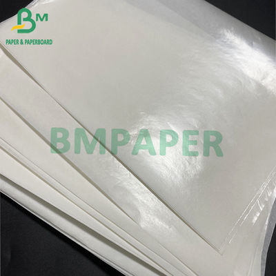 O papel de envolvimento do alimento do produto comestível, PE de 40g+ 10g revestiu o papel de embalagem branco para empacotar
