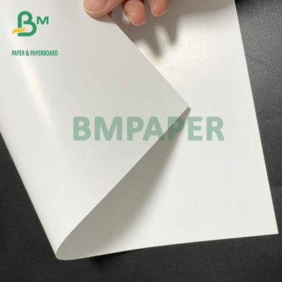 Papel de placa tomado partido dobro 12&quot; do texto C2S X 18&quot; branco alto de 80# 100#
