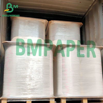 papel de envolvimento do alimento 28gsm, produto comestível Straw Wrapping Paper Roll 22mm 24mm 28mm