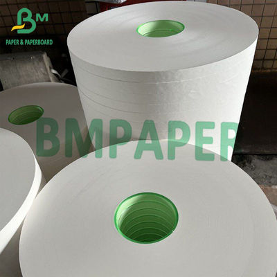 papel de envolvimento do alimento 28gsm, produto comestível Straw Wrapping Paper Roll 22mm 24mm 28mm