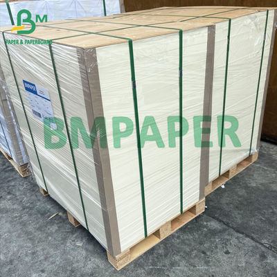 Papel branco deslocado personalizado 0.6mm do cartão para pousas-copos das bebidas