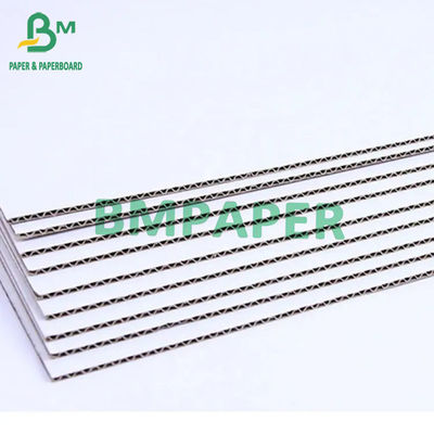 2 camadas f de cartão ondulado branco flauta 1mm 1.2mm 1.5mm 1.6mm e flauta densamente