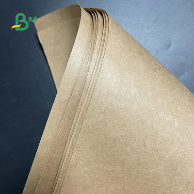 Placa do forro de 80GSM 90GSM Kraft, papel de embalagem semi elástico para sacos do cimento