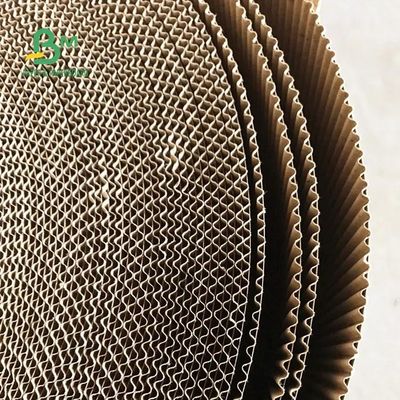 Folhas do cartão ondulado da flauta espessura de 1mm - de 2mm para a caixa do empacotamento de alimento