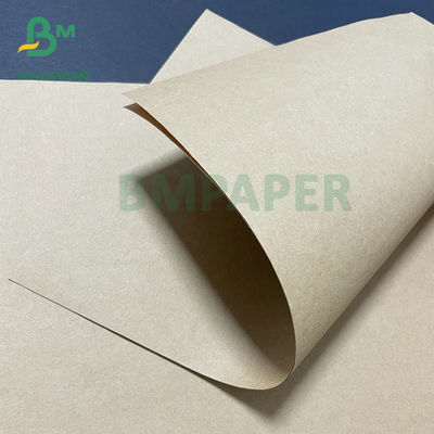 Brown colore a largura semi elástico 70g 75g 80g do rolo 97CM do papel de embalagem de saco