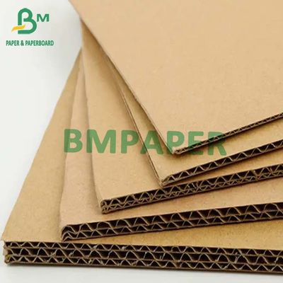 o cartão 5ply ondulado Fluting cobre a parede dobro 4.5mm densamente