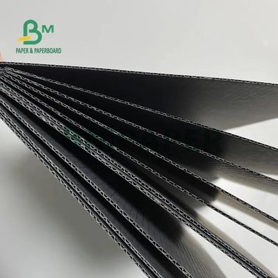 O preto f flauta de E corrugou a espessura de papel do cartão 110gsm 120gsm 150gsm