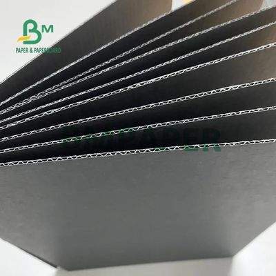 O preto f flauta de E corrugou a espessura de papel do cartão 110gsm 120gsm 150gsm