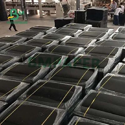 O preto f flauta de E corrugou a espessura de papel do cartão 110gsm 120gsm 150gsm