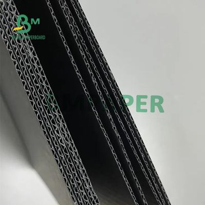 O preto f flauta de E corrugou a espessura de papel do cartão 110gsm 120gsm 150gsm
