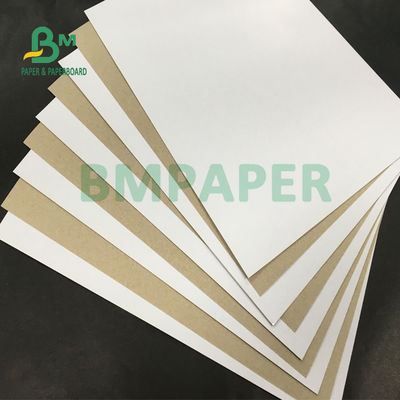 Placa de papel frente e verso personalizada Gray Back For Packing Box de 300g 350g