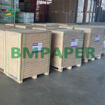 Rolo do papel de envolvimento de Brown avermelhado Kraft do Virgin para caixas de envolvimento feitas sob encomenda