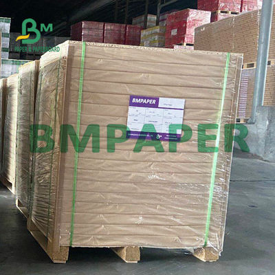 Rolo do papel de envolvimento de Brown avermelhado Kraft do Virgin para caixas de envolvimento feitas sob encomenda