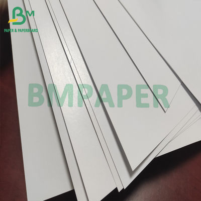 Papel esparadrapo branco de alto brilho da etiqueta imprimível com resistência à tração excelente