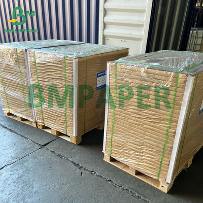 Papel esparadrapo branco de alto brilho da etiqueta imprimível com resistência à tração excelente