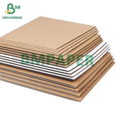 folhas 1.5mm grossas do cartão ondulado de 1mm para o recipiente da pizza