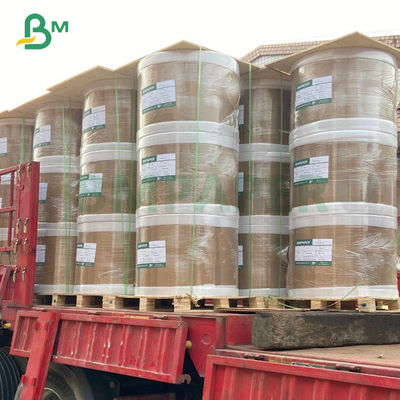 Papel térmico de revestimento branco Rolls enorme, recibo 48gsm de papel da posição - 70gsm
