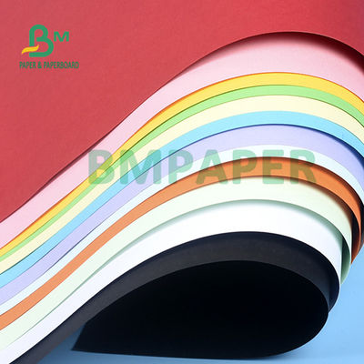 superfície lisa colorida sem revestimento dos ofícios de 220gsm Bristol Board For DIY