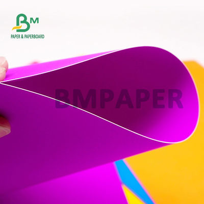 superfície lisa colorida sem revestimento dos ofícios de 220gsm Bristol Board For DIY