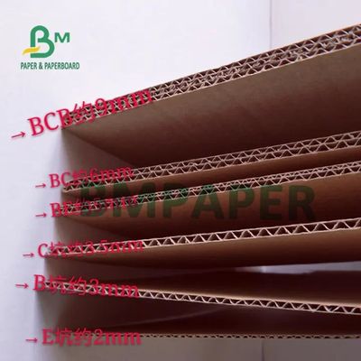 Porque folhas do cartão ondulado e flauta de C, placa do papel de embalagem 2mm 3mm 3.5mm densamente