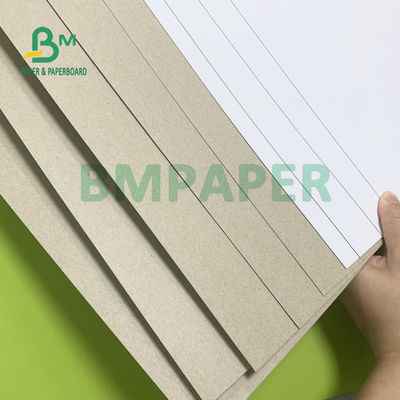 A rigidez alta da placa 200gsm 230gsm de Clay Coated Duplex Grey Back um lado revestiu