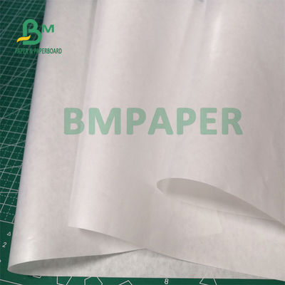 Folhas brancas 40gsm 50gsm do papel de embalagem de MG do produto comestível para Sugar Package 600mm
