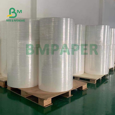 rolo 200um de papel térmico sintético para a alta temperatura da etiqueta de envio resistente