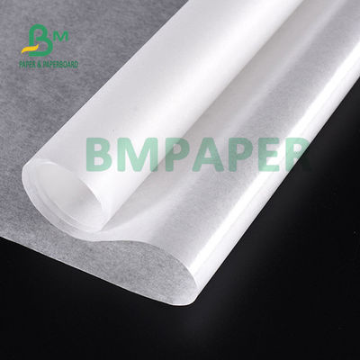 35gsm 40gsm descorou o branco do papel de embalagem de MG para o pacote 50 x 70cm do alimento