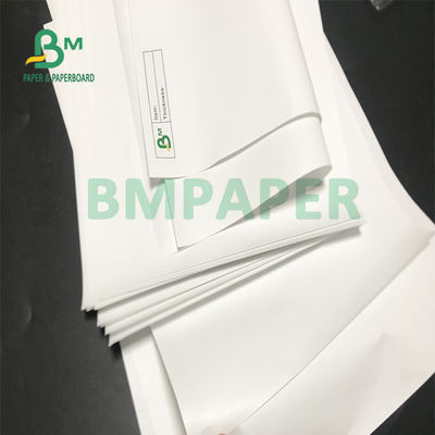Rolo de papel térmico 55gsm 58gsm da brancura alta para a impressão do ATM
