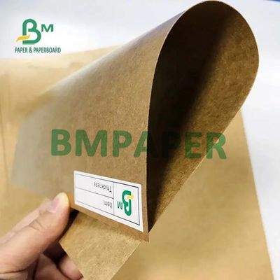 O PE revestiu o papel de placa de Brown Kraft para a placa do recipiente de alimento o PE 300g + 15g