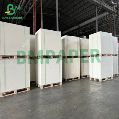 Papel revestido único PE do estoque do copo, produto comestível de papel de embalagem de Brown 70g + de PE 15g