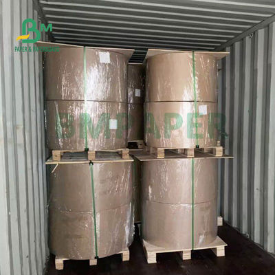 Rolo de papel térmico branco de superfície liso 77gsm 80gsm para a etiqueta da logística
