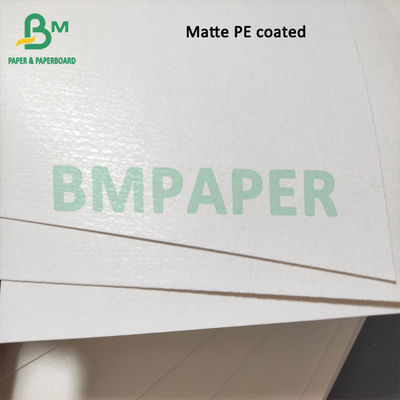 papel conservado em estoque do copo revestido do PE 230g + 15g branco para a formabilidade excelente material do copo