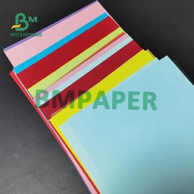 cartolina de papel Bristol Sheets colorido 180gsm 200gsm para materiais do ofício