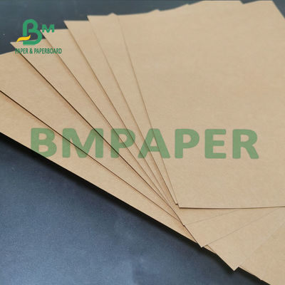 Rolo do papel de envolvimento de Brown Kraft do produto comestível revestimento do PE 300g + 15g para empacotar
